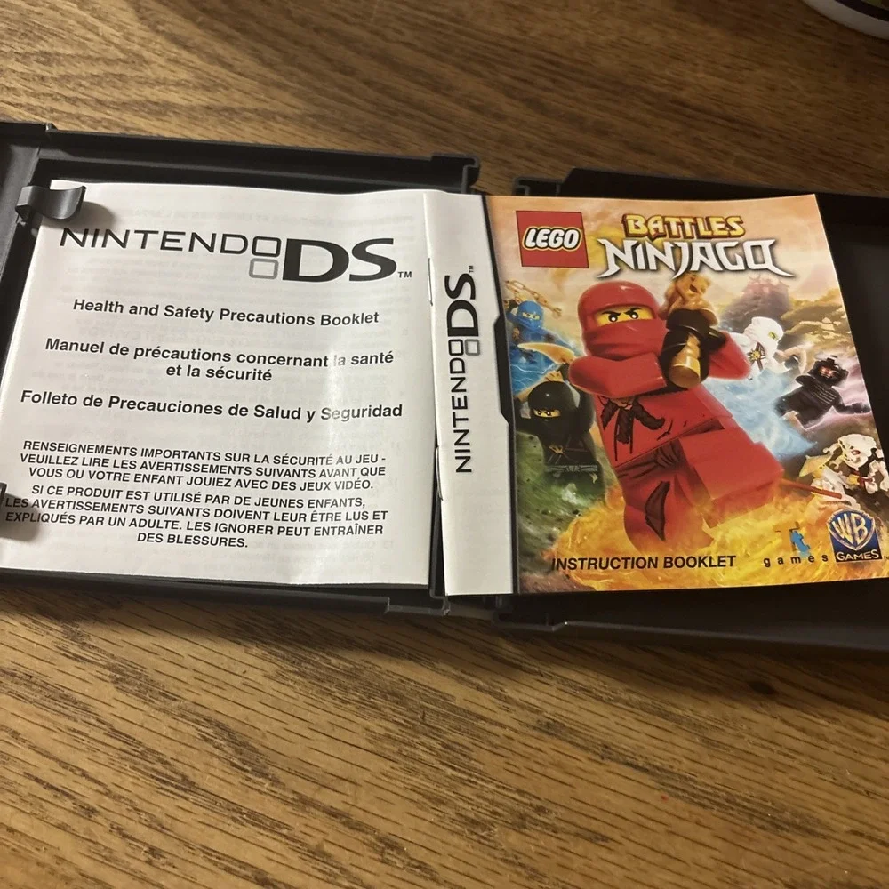 Lego Battles Ninjago Nintendo DS Case and Manual Only NO Game  Authentic